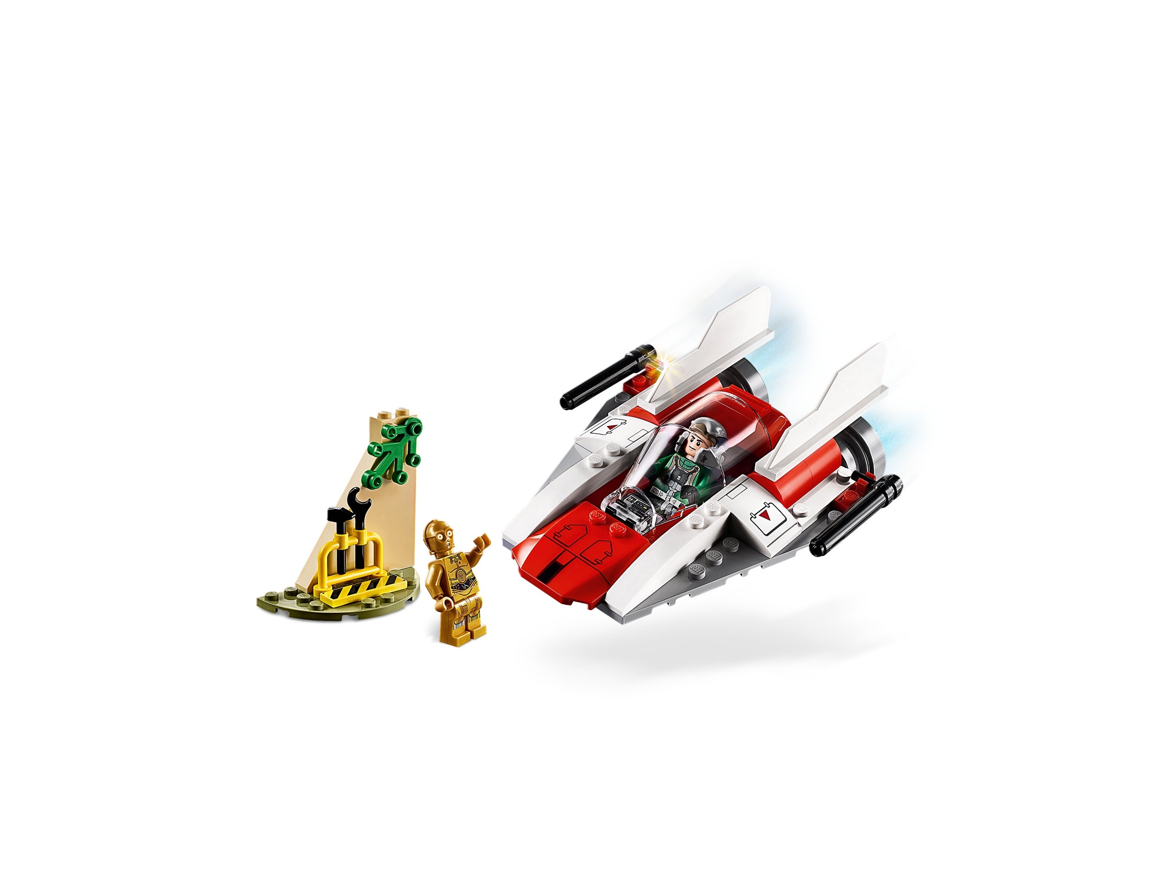 Lego® Star Wars Minifigur A-Wing Pilot Rebel aus Set 75247 Neu